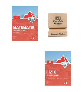 Okyanus 10. Sınıf Iceberg Matematik ve Fizik Soru Bankası + Telefon Standı