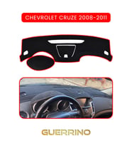 CHEVROLET Cruze 2008-2011TORPİDO KORUMA HALISI KIRMIZI KENAR