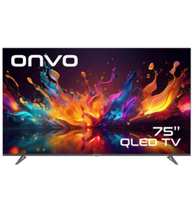 Onvo 75VQ90F3UA 4K Ultra HD 75" 190 Ekran Uydu Alıcılı Google Smart QLED TV