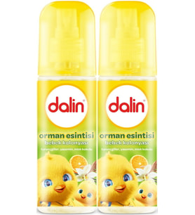 Dalin Bebek Kolonyası 150ML Orman Esintisi (Turunçgiller-Yasemin-Misk Kokulu) (2 Li Set)