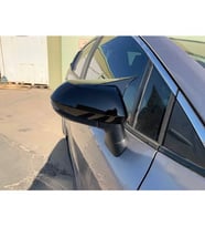 ÇMK Toyota Corolla 2019+ Batman Ayna Kapağı - Piano Black