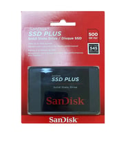 Sandisk 500Gb Ssd Plus 545Mb-505Mb-S SDSSDA-500G-G28 Sata 3 2.5" Harddisk