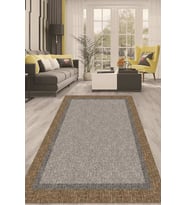 Dijital Kaymaz Taban Yıkanabilir Modern Renkli Salon Halısı Mutfak Halısı Yolluk ND-HT-230 (Gri)
