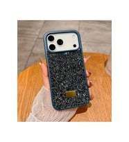 İphone 17 Pro Max Sw İnce Taşlı Premium Kılıf