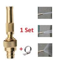 AYARLANABILIR BASINÇLI HORTUM BAŞLIĞI GOLD  (Karışık)