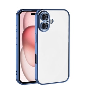 Apple İphone 17 Razer Lensli Silikon - Açık Mavi
