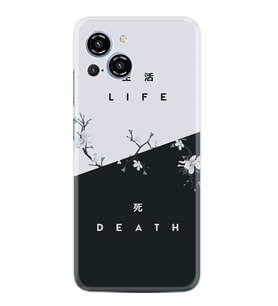 Reeder S23 Max Pro Kılıf Resimli Desenli Baskılı Silikon Life and Death 1339