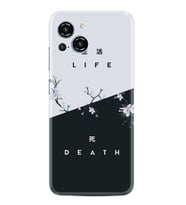 Reeder S23 Max Pro Kılıf Resimli Desenli Baskılı Silikon Life and Death 1339