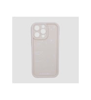 IPHONE 13 PRO MAX; DESENLİ, KENARI ÇIKNTILI, DARBE ÖNLEYİCİ, KAMERA KORUYUCU LÜKS SLİKON KILIF (Krem)