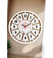 En Güzel Sevgili Hediyesi Duvar Saati 40cm 011 (Beyaz)