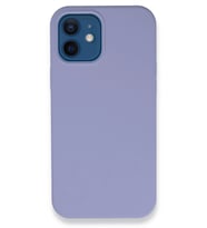 Newface Apple iPhone 12 Kılıf Lansman Legant Silikon - Lila