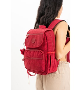 Ultra Hafif Orta Boy Sırt Çantası Çok Cepli Kırmızı (Model: 571-4A)