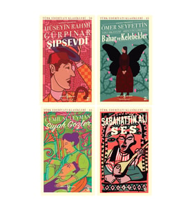 Şıpsevdi + Bahar Ve Kelebekler + Siyah Gözler + Ses- 4 Kitap Set
