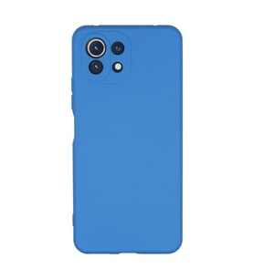 Xiaomi Mi 11 Lite Kılıf Nano İçi Kadife Silikon - Mavi