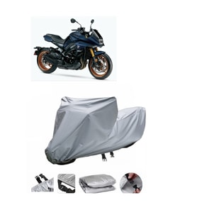 Suzuki Katana  Gri Motosiklet Brandası ARKA ÇANTA UYUMLU DEĞİLDİR