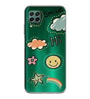 Huawei P40 Lite Uyumlu Baskılı Yumuşak Silikon Şeffaf Telefon Kılıfı