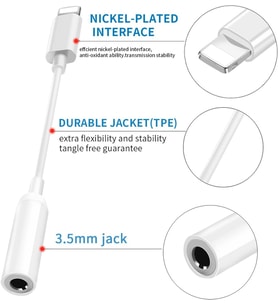 iPhone Lightning 3.5Mm Kulaklık Dönüştürücü