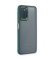 Samsung Galaxy A03s Kılıf Dora Kapak - Haki Yeşil