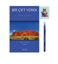 Bir Çift Yürek Romanı - Marlo Morgan 9789756388020 - Pensan Büro Mavi Tükenmez Kalem (Renksiz)