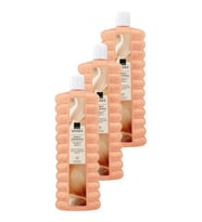 Avon Simply Luxurious Beyaz Şeftali ve Vanilya Kokulu Banyo Köpüğü 1 Lt. Üçlü Set