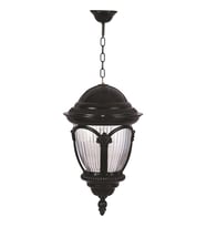 AVONNI BFE-68052-BSY Siyah Boyalı Dış Mekan Aydınlatma E27 Aluminyum Polikarbon Cam 25cm