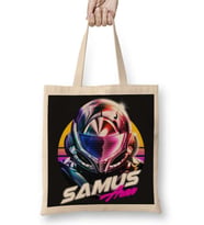 Metroid Samus Aran Bez Çanta Uzun Saplı