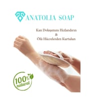 Anatolia Soap Doğal Kabak Lifi Kesesi, Selülite Batık Ve Sivilcelere Son Ve Bulaşık Lifi (Açık Bej)