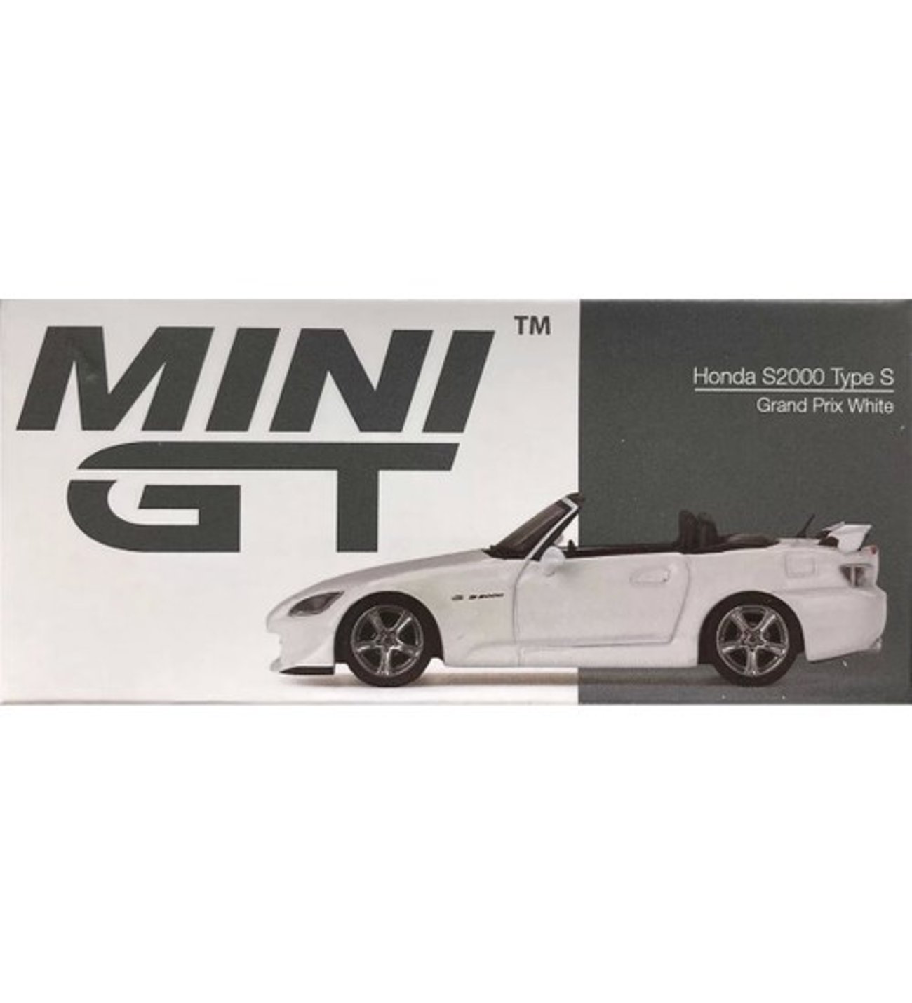 Mini Gt 349 1:64 Honda S2000 Type S Grand Prix White Model Araba