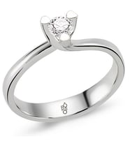 Romeo Pırlanta 0.22 Ct Tektaş Yüzük RM20029 (Çok Renkli)