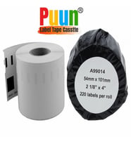 PUUN®Dymo Lw 99014 Muadil Sevkıyat Etıketı 220 Etiket/paket 54MM x 101MM (Çok Renkli)