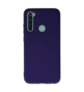 Xiaomi Redmi Note 8 Kılıf Nano İçi Kadife Silikon - Mor