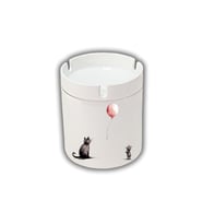 Kedi ve Balon Baskılı Küllük Kül Tablası