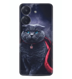 Xiaomi Redmi 13c Kılıf Silikon Desen Özel Seri Super Cat 1666