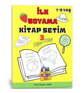 İLK Boyama Kitap Setim (1-3 YAŞ)