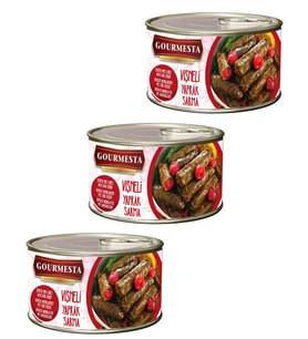 400 g Vişneli Yaprak Sarma Konservesi x 3 Adet