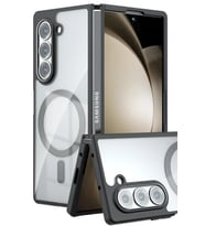 Northcity Samsung Galaxy Z Fold 5 Kılıf Blur Fold Magsafe Kapak - Siyah