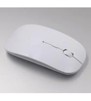 Ultra İnce Usb Bilgisayar Pc Dizüstü Masaüstü Kablosuz Mouse (beyaz)