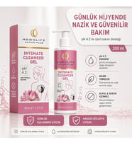 ÇareBurada Dermo Plus İntim Jel Intimate Cleanser Jel 200 ml - Hassas Bölge İçin Nazik ve Günlük Bak