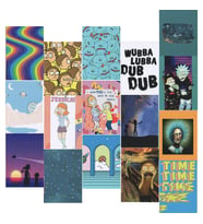 Rick and Morty Temalı Poster Duvar Kağıdı Seti