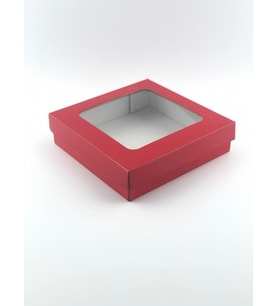23x23x6 Pencere Kapaklı Hediyelik Kutu (10 Adet)