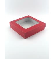 23x23x6 Pencere Kapaklı Hediyelik Kutu (10 Adet)