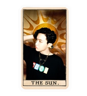 Bts Tarot Kartı: J-hope Tablo Ahşap Poster Dekoratif Kod1973