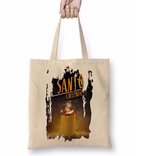 Santo Cafezinho Bez Çanta Uzun Saplı