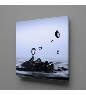 SU DAMLALARI KANVAS TABLO 170x170cm