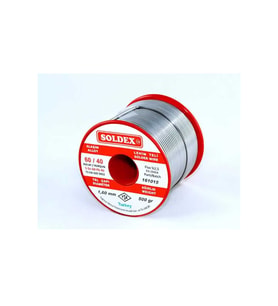 60-40 Lehim Teli 500 Gr 1 mm - Sn:60 / Pb:40 TG-V 7915