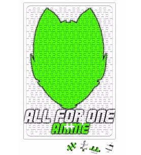 AllForOne Anime Verde Puzzle 240 Parça Yapboz