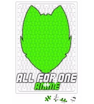 AllForOne Anime Verde Puzzle 240 Parça Yapboz