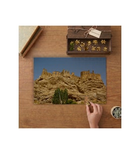 Hoşap Kalesi - Van Tasarımı 240 parça Ahşap Puzzle Ahşap Kutuda MP08783