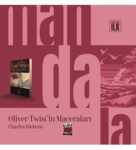 Mandala Dünyası Oliver Twist'in Maceraları (Büyükler İçin Boyama)