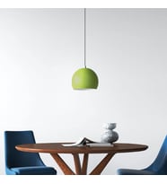 RİOLİGHT MODERN YEŞİL CAFELER,ODA,MUTFAK,YATAK BAŞI İÇİN 1XE27 TEKLİ METAL SARKIT AVİZE ÇAP:20CM